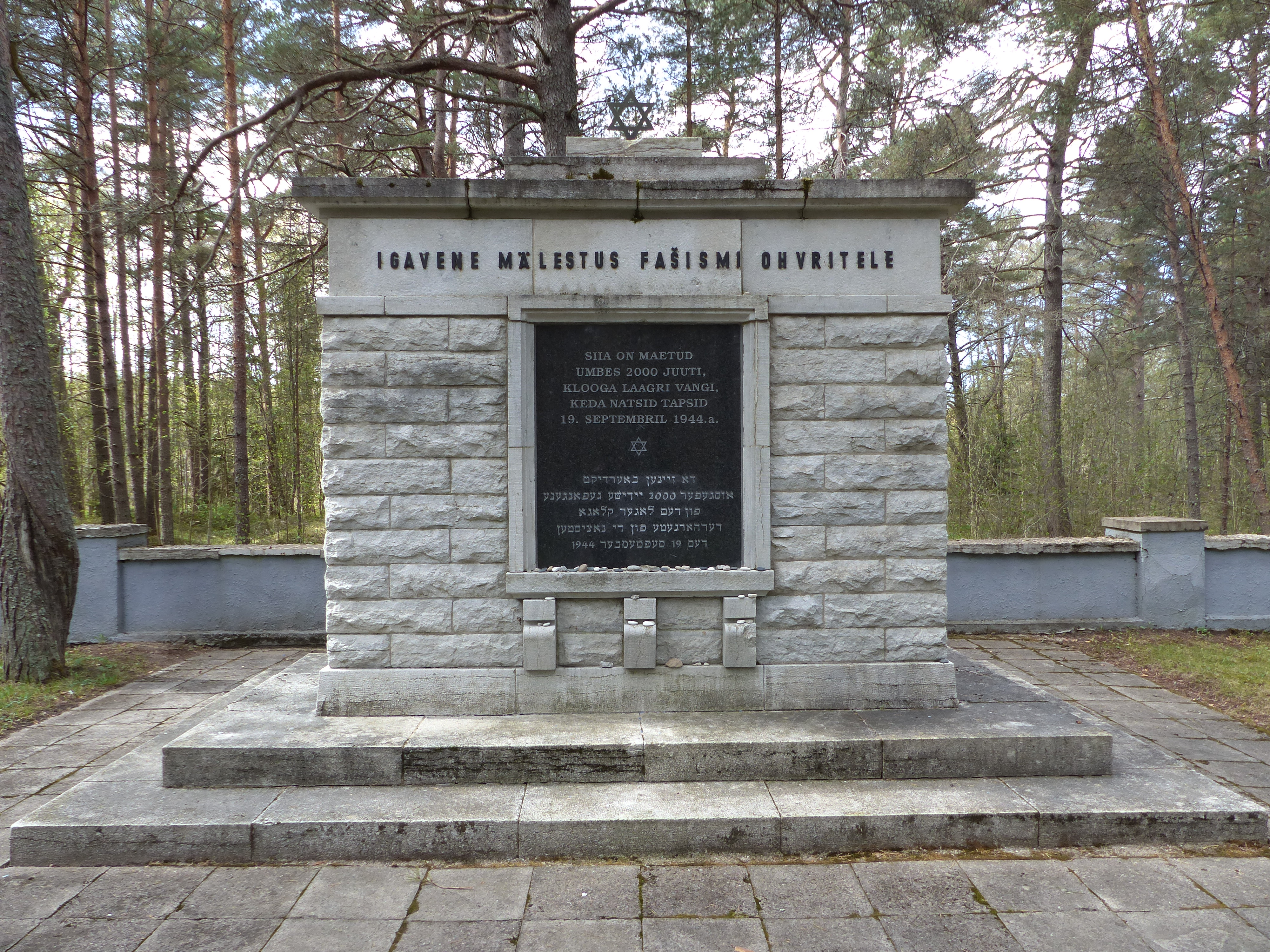 Die Holocaust-Gedenkstätte Kloogaranna